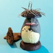 Photo4: Studio Ghibli My Neighbor Totoro Totoro with an umbrella Clip holder (4)