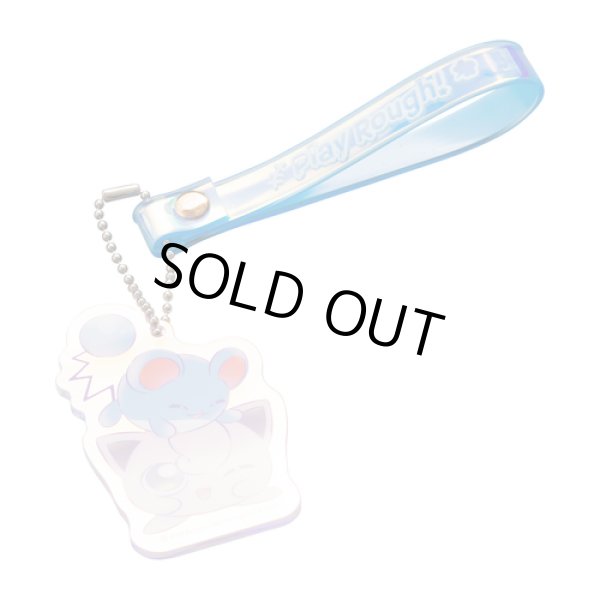 Photo2: Pokemon Center 2022 Play Rough! Acrylic charm Key chain Jigglypuff Marill (2)