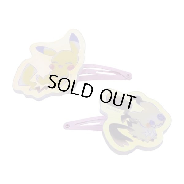 Photo2: Pokemon Center 2022 Play Rough! Hair accessory clip Pikachu Mimikyu (2)