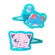 Photo1: Pokemon Center 2022 Play Rough! Hair accessory clip Jigglypuff Marill (1)