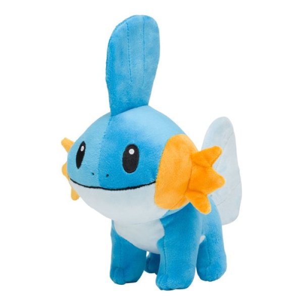 Photo1: Pokemon Center 2021 Mudkip Plush doll (1)