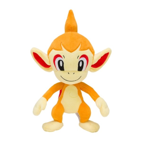 Photo1: Pokemon Center 2021 Chimchar Plush doll (1)