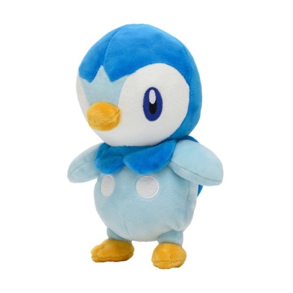 Photo1: Pokemon Center 2021 Piplup Plush doll (1)