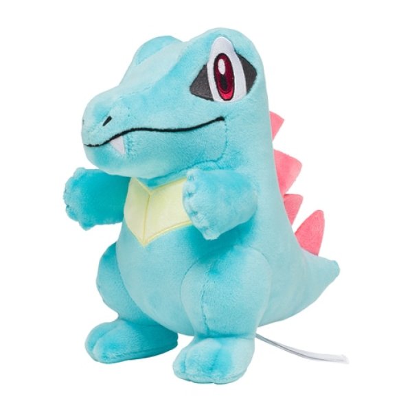 Photo1: Pokemon Center 2022 Totodile Plush doll (1)