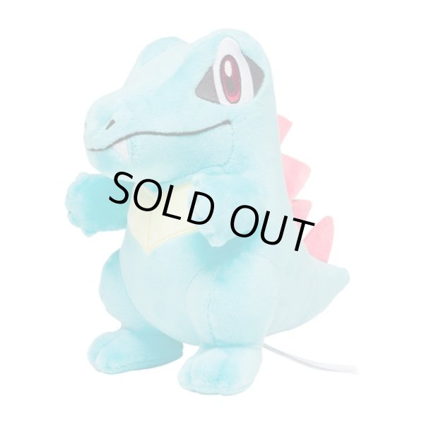Photo1: Pokemon Center 2022 Totodile Plush doll (1)