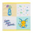 Photo1: Pokemon Center 2022 Hand towel Handkerchief SAIKO SODA Refresh Raichu (1)