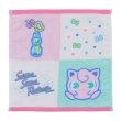 Photo1: Pokemon Center 2022 Hand towel Handkerchief SAIKO SODA Refresh Jigglypuff (1)