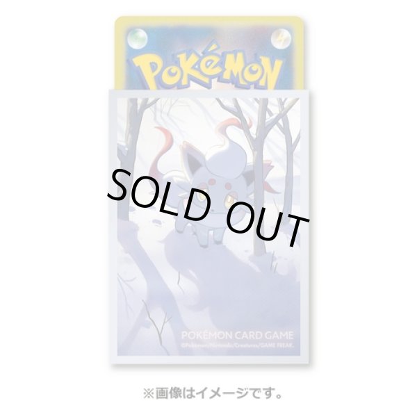 Photo2: Pokemon Center Original Card Game Sleeve Hisuian Zorua 64 sleeves (2)