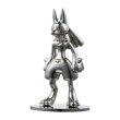 Photo2: Pokemon Center 2022 COOL x METAL Metal Figure Lucario (2)