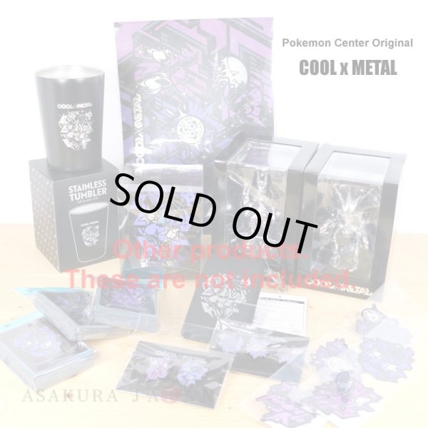 Photo5: Pokemon Center Original Card Game Sleeve COOL x METAL Scizor Premium gloss 64 sleeves (5)