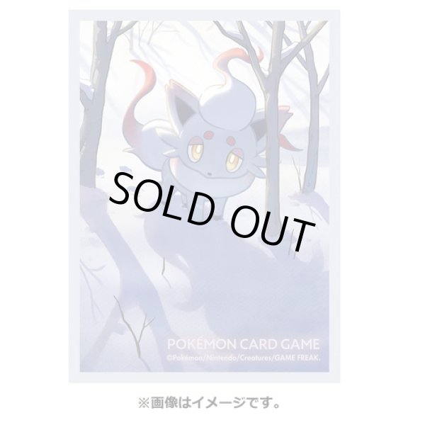 Photo3: Pokemon Center Original Card Game Sleeve Hisuian Zorua 64 sleeves (3)