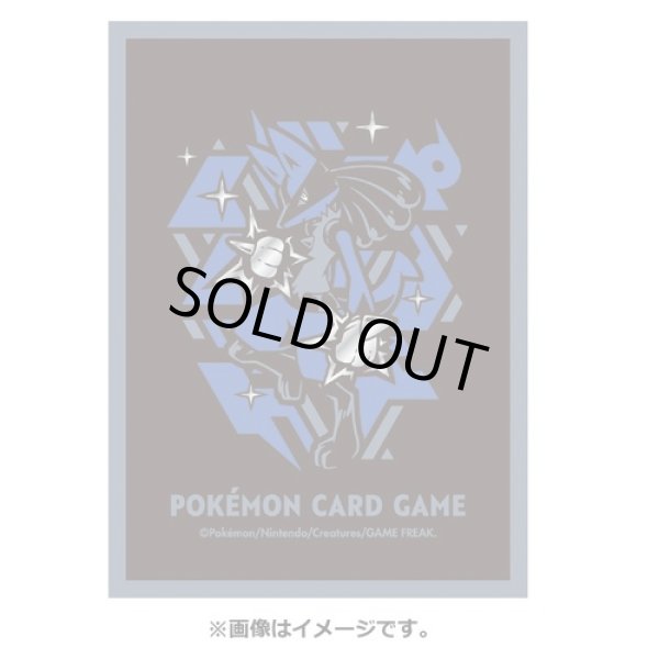 Photo3: Pokemon Center Original Card Game Sleeve COOL x METAL Lucario Premium gloss 64 sleeves (3)