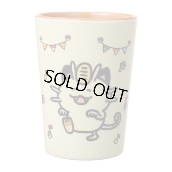 Photo1: Pokemon Center 2022 Pokemon Smile Mini Melamine Tumbler Cup Meowth ver. (1)