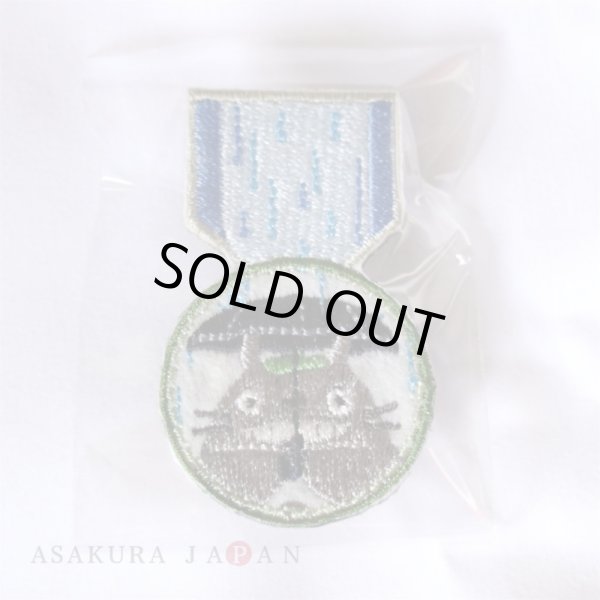 Photo1: Studio Ghibli Embroidery Brooch Collection Award Badge Safety pin Totoro ver. (1)