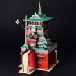 Photo1: Studio Ghibli Wooden Art ki-gu-mi Craft kit Spirited Away Yuya Color ver. (1)