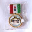 Photo1: Studio Ghibli Embroidery Brooch Collection Award Badge Safety pin Porco Rosso ver. (1)