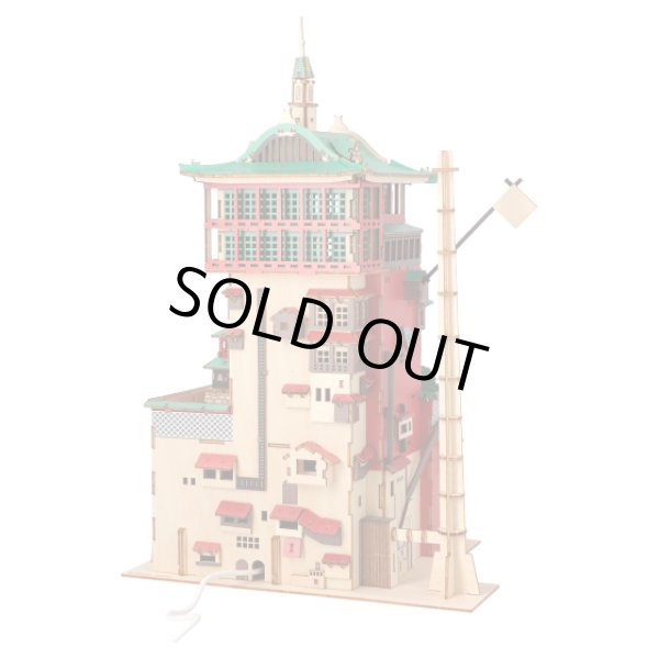 Photo5: Studio Ghibli Wooden Art ki-gu-mi Craft kit Spirited Away Yuya Color ver. (5)