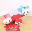 Photo3: Pokemon Center 2022 POKEMON DOLLS HOUSE Plusle Minun Seesaw for Plush Mascot (3)