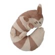 Photo2: Pokemon Center 2022 Mori No Okurimono Fluffy Plush Cushion Furret (2)