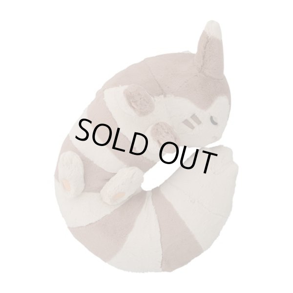 Photo2: Pokemon Center 2022 Mori No Okurimono Fluffy Plush Cushion Furret (2)