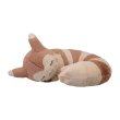 Photo1: Pokemon Center 2022 Mori No Okurimono Fluffy Plush Cushion Furret (1)