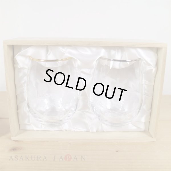 Photo7: Pokemon Center 2022 Pokemon Garden Wedding Pair Glass cup set in Wooden box (7)