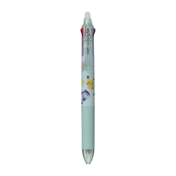 Photo1: Pokemon Center 2022 SHINKA NO ISHI Frixion Ball 3-clr Slim Ballpoint pen (1)