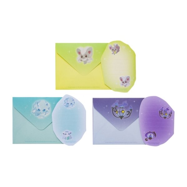 Pokemon Center 2022 SHINKA NO ISHI Message card Minccino