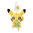 Photo1: Pokemon Center 2022 SHINKA NO ISHI Plush Mascot Key chain Pikachu (1)
