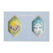 Photo3: Pokemon Center 2022 SHINKA NO ISHI Small plate 2 pcs Minccino & Alola Vulpix (3)