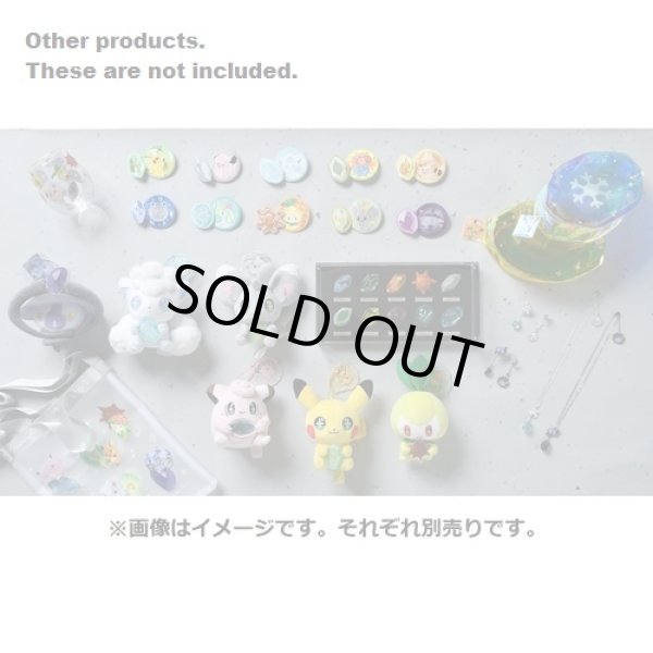 Photo5: Pokemon Center 2022 SHINKA NO ISHI Plush Mascot Key chain Lampent (5)