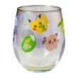 Photo1: Pokemon Center 2022 SHINKA NO ISHI Aurora Glass cup (1)