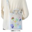 Photo8: Pokemon Center 2022 SHINKA NO ISHI 2WAY Clear Tote bag Shoulder bag (8)