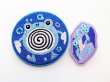 Photo2: Pokemon Center 2022 SHINKA NO ISHI Embroidery Brooch Collection Poliwhirl ver. (2)