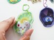 Photo6: Pokemon Center 2022 SHINKA NO ISHI Acrylic charm Key chain Petilil Lilligant ver. (6)