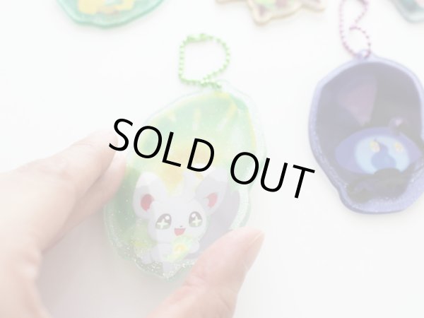 Photo6: Pokemon Center 2022 SHINKA NO ISHI Acrylic charm Key chain Lampent Chandelure ver. (6)