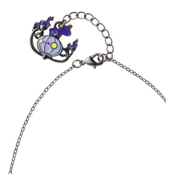 Photo3: Pokemon Center 2022 SHINKA NO ISHI Necklace N Lampent Chandelure (3)