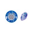 Photo1: Pokemon Center 2022 SHINKA NO ISHI Embroidery Brooch Collection Poliwhirl ver. (1)