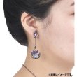 Photo3: Pokemon Center 2022 SHINKA NO ISHI Clips Earrings E Lampent Chandelure (3)