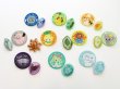 Photo4: Pokemon Center 2022 SHINKA NO ISHI Embroidery Brooch Collection Gloom ver. (4)
