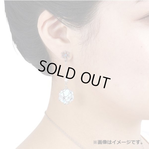 Photo4: Pokemon Center 2022 SHINKA NO ISHI Pierced Earrings P Alola Vulpix Ninetales (4)