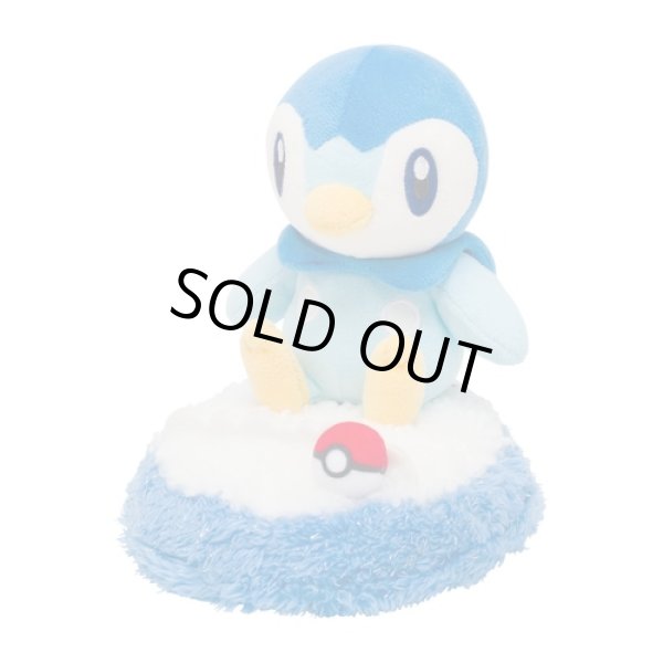 Photo2: Pokemon Center 2022 Plush Smartphone Stand Piplup (2)