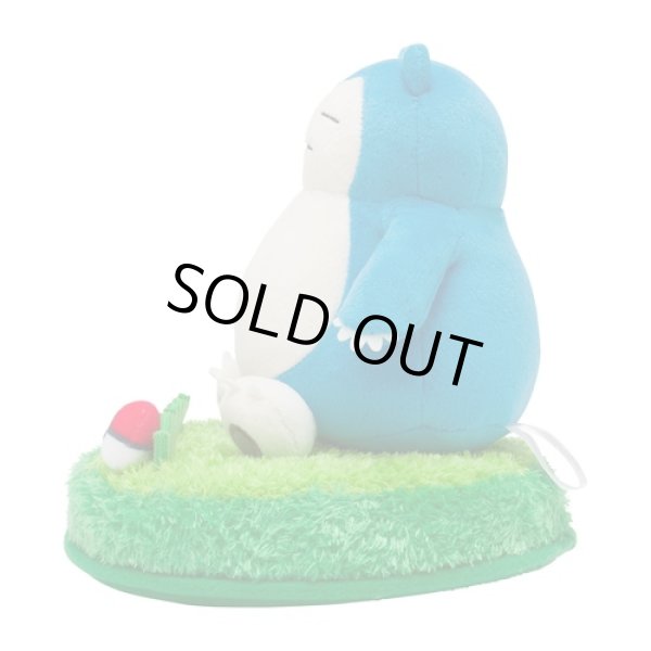 Photo3: Pokemon Center 2022 Plush Smartphone Stand Snorlax (3)