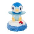 Photo5: Pokemon Center 2022 Plush Smartphone Stand Piplup (5)