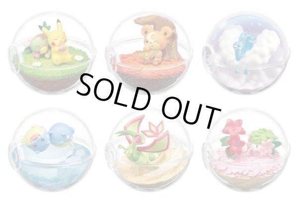 Photo1: Pokemon 2022 Terrarium Collection vol.11 set of 6 Figure Complete set Mini Figure (1)