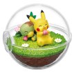 Photo1: Pokemon 2022 Terrarium Collection vol.11 #1 Pikachu & Turtwig Mini Figure (1)