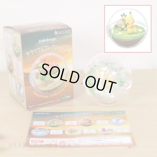 Photo2: Pokemon 2022 Terrarium Collection vol.11 #1 Pikachu & Turtwig Mini Figure (2)