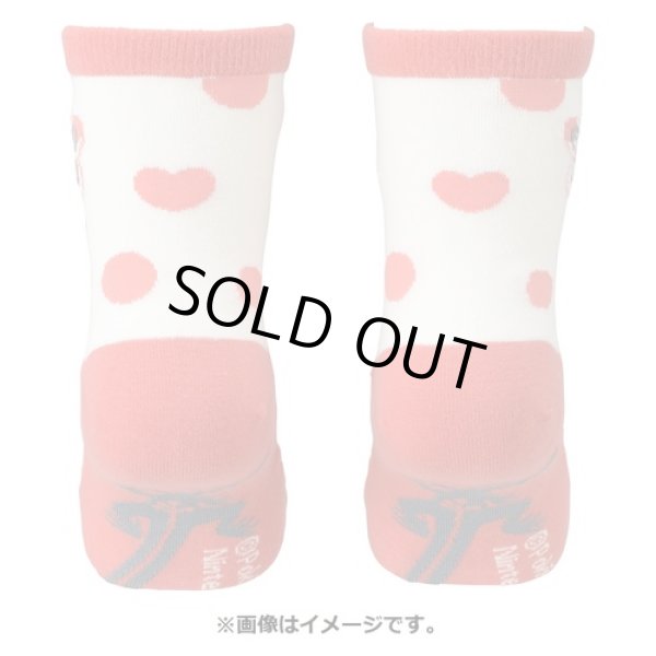 Photo3: Pokemon Center 2022 Socks for Women 23 - 25 cm 1 Pair Middle Spinda Salandit (3)