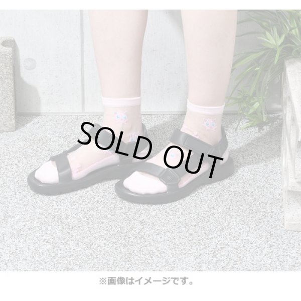 Photo3: Pokemon Center 2022 Socks for Women 23 - 24 cm 1 Pair Middle See-through Jigglypuff (3)
