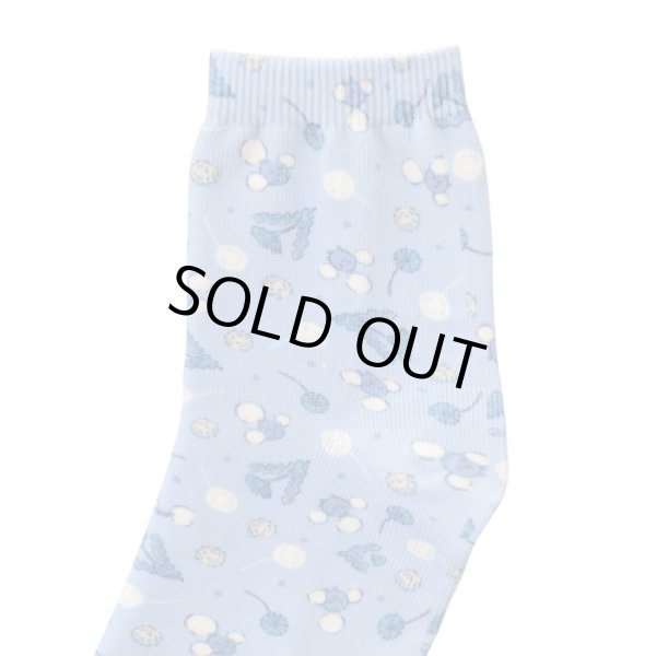 Photo3: Pokemon Center 2022 Socks for Women 23 - 25 cm 1 Pair Middle Jumpluff (3)